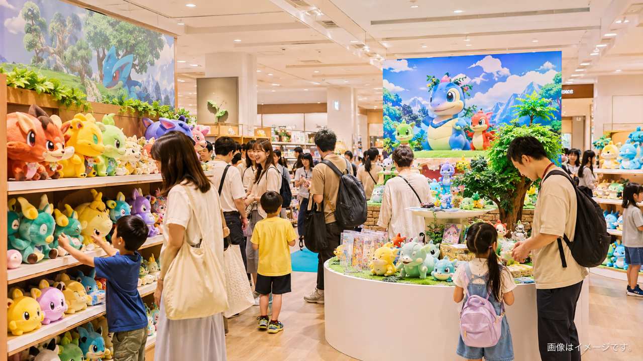鳥取県米子市の百貨店イベントをイメージ