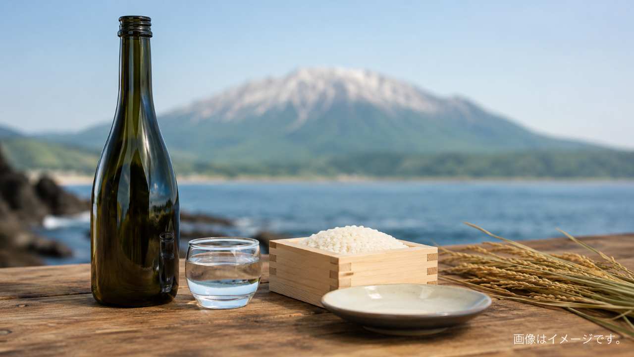 鳥取の日本酒をテーマにしたブログ用アイキャッチ画像