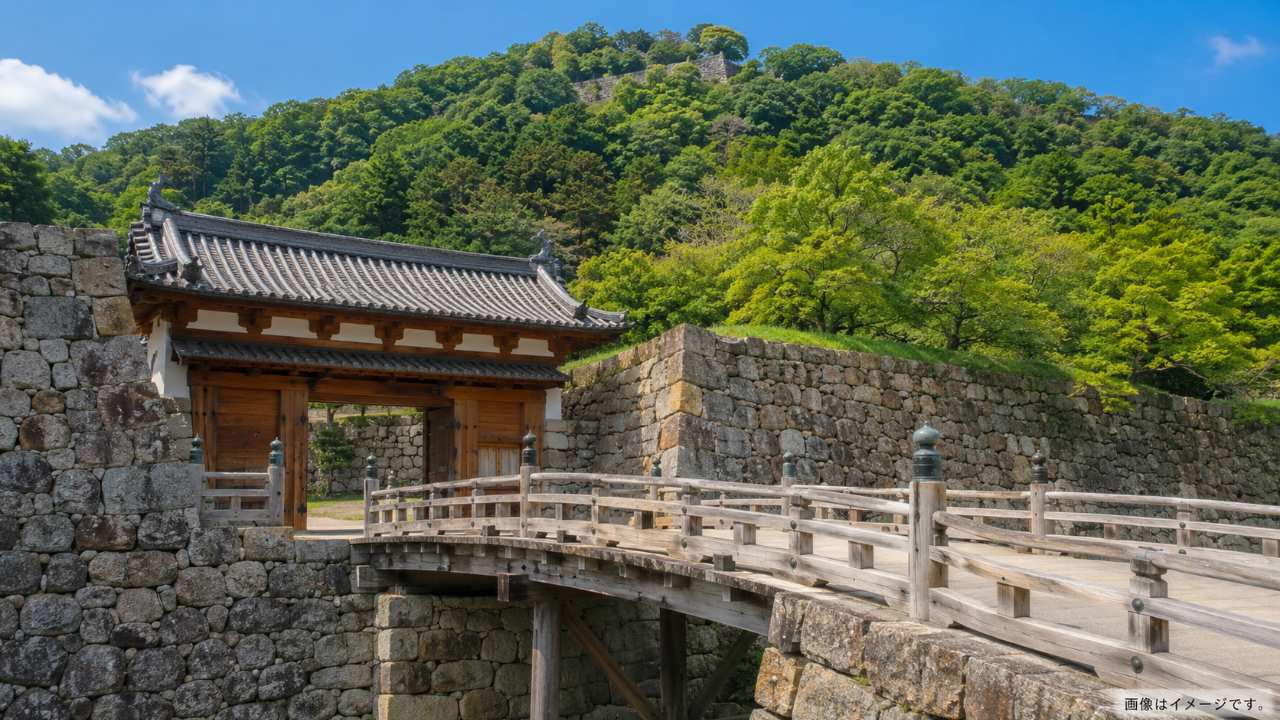 鳥取県鳥取市の鳥取城跡をテーマ
