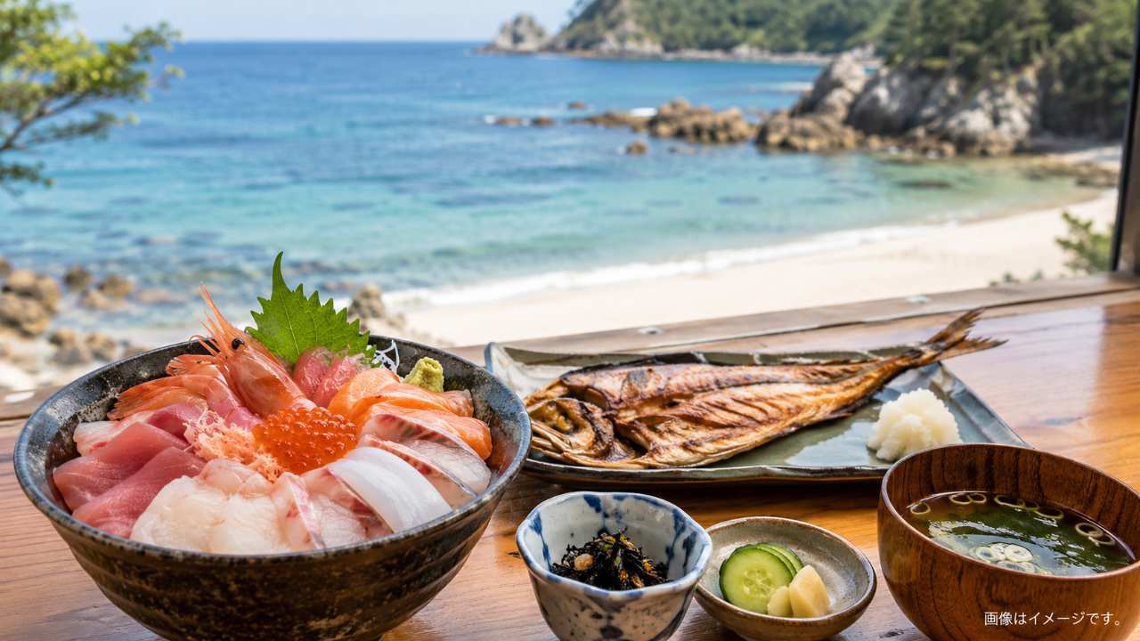 浦富海岸で味わいたい海鮮ランチ｜浦富海岸周辺で味わう海鮮丼と魚定食